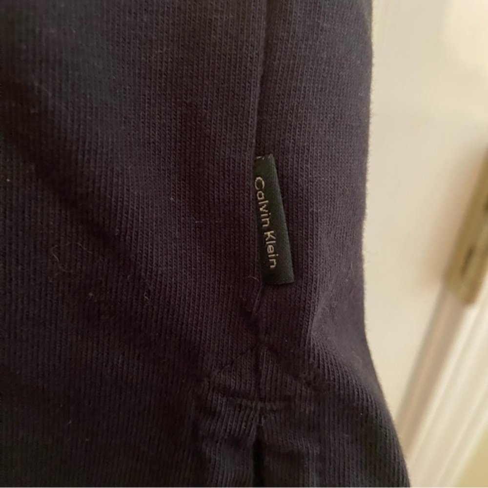 Calvin Klein Liquid Cotton black polo shirt Size XL‎ - Picture 4 of 9